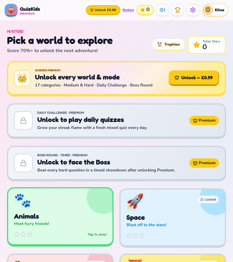 QuizKids Adventure preview 3